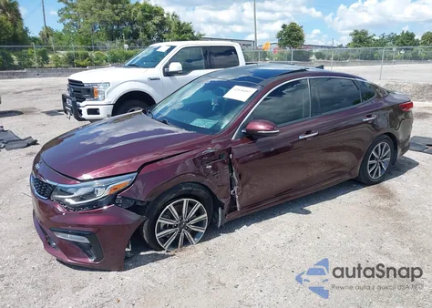 2020 Kia Optima Ex Premium z USA, uszkodzony, nr VIN 5XXGU4L12LG425155